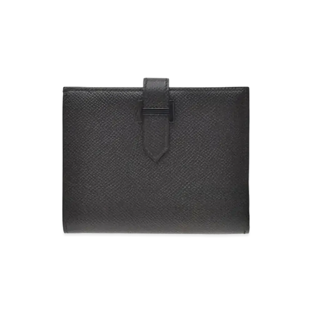 Hermes Bearn Compact Veau Epsom "Monochrome So Black"