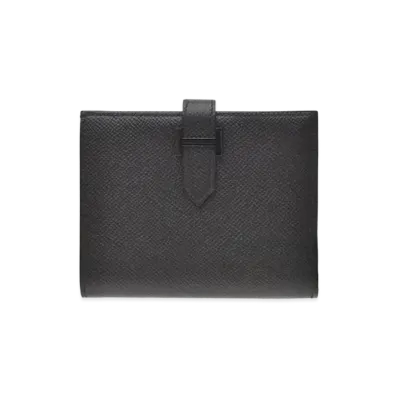 Hermes Bearn Compact Veau Epsom "Monochrome So Black"