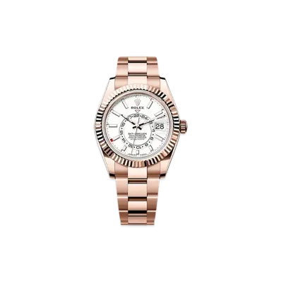 ROLEX Sky-Dweller 42mm Everose Gold 336935 "Intense White"