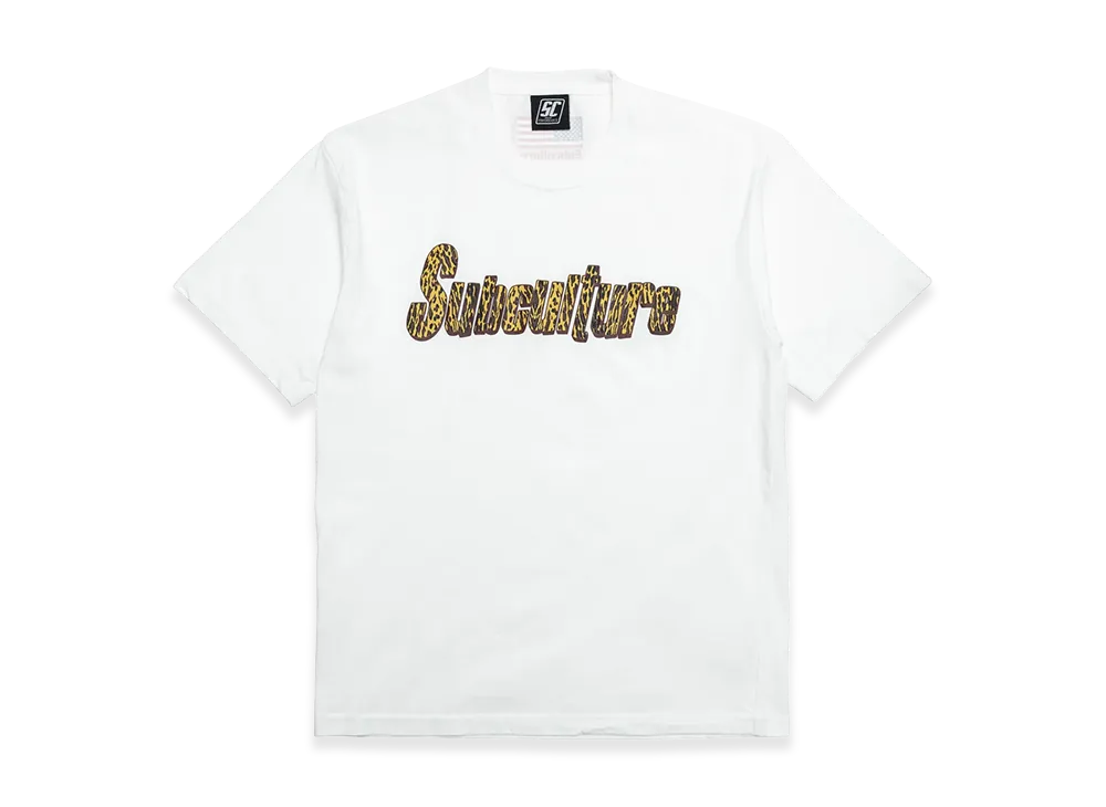SubCulture Type-Cbody Leopard T-Shirt "White"
