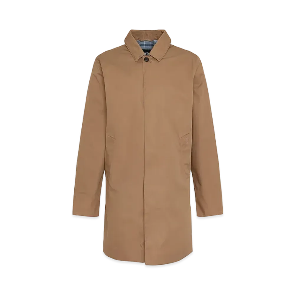 Barbour Rokig Waterproof Lightweight Soutien Collar Coat "Beige"