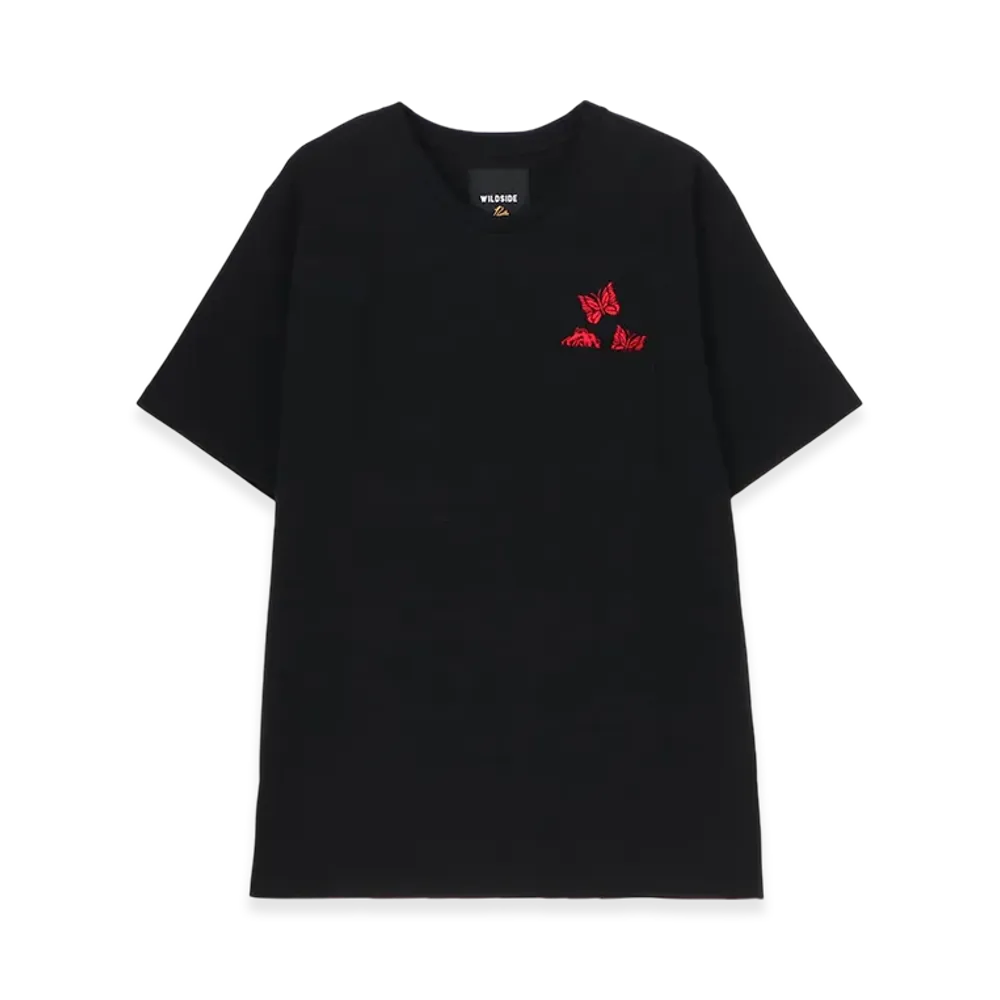 WILDSIDE Yohji Yamamoto x NEEDLES S/S Pocket Tee "Black"