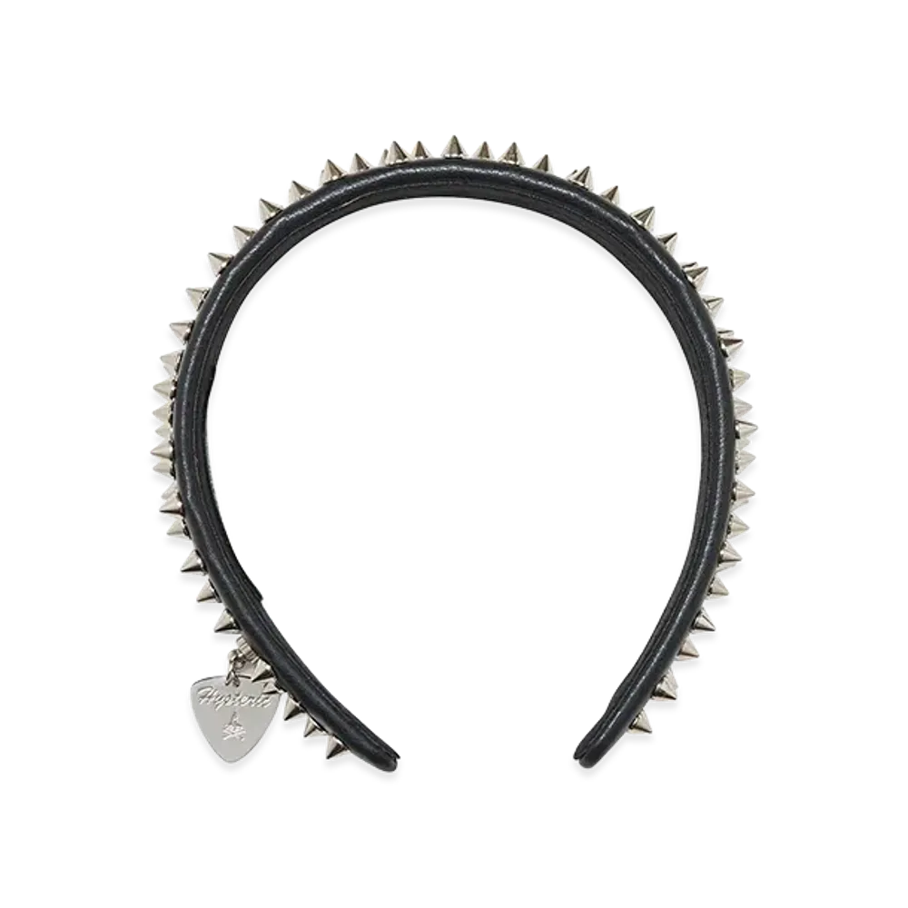 HYSTERIC GLAMOUR Spike Stud Headband "Black"