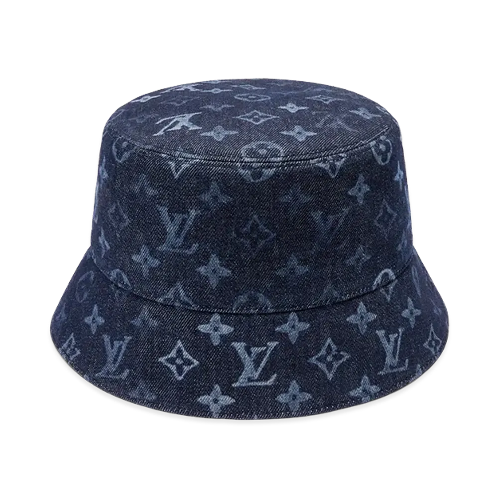Louis Vuitton Bucket Hat Monogram Denim Surplus "Indigo"
