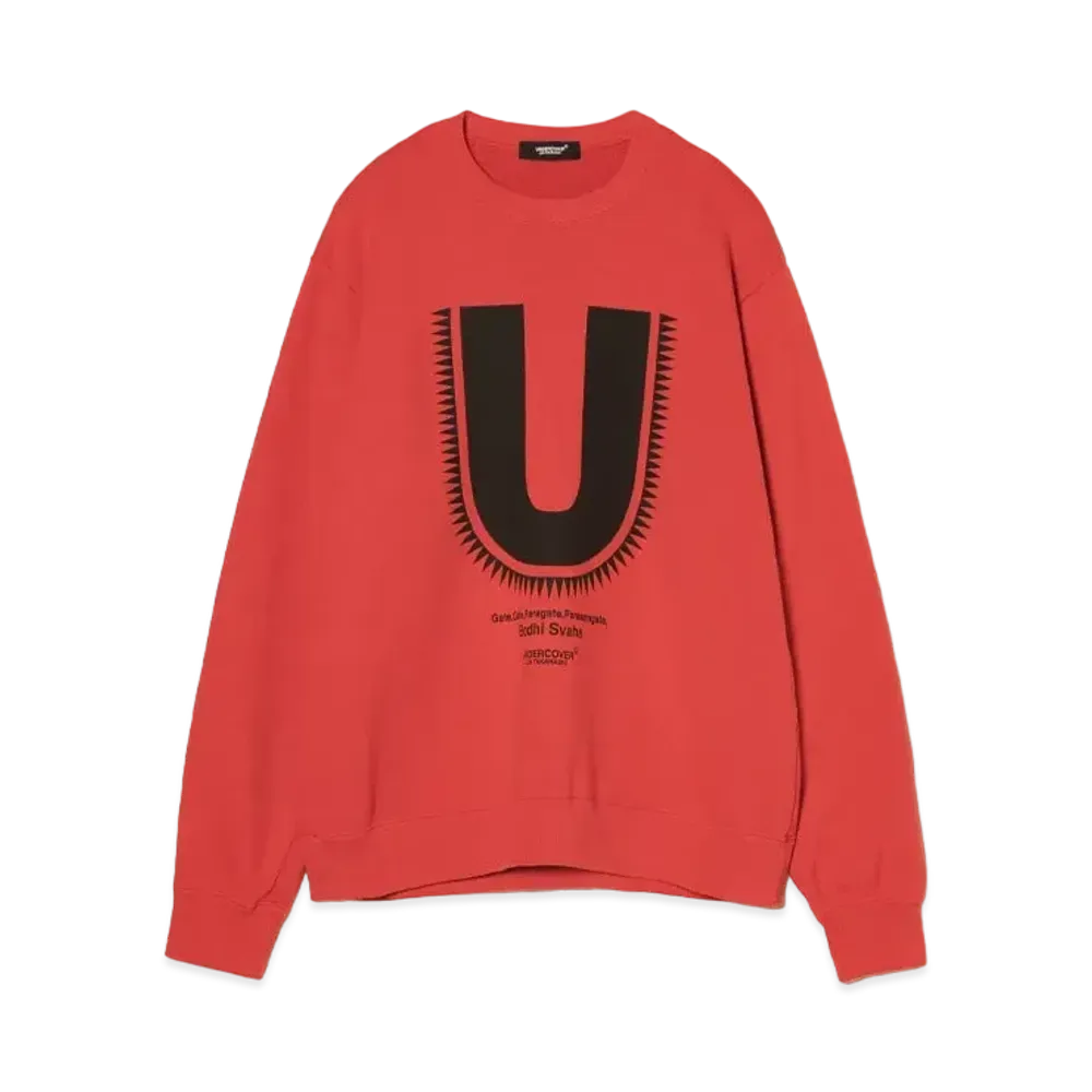 UNDERCOVER Sweatshirt "Red"