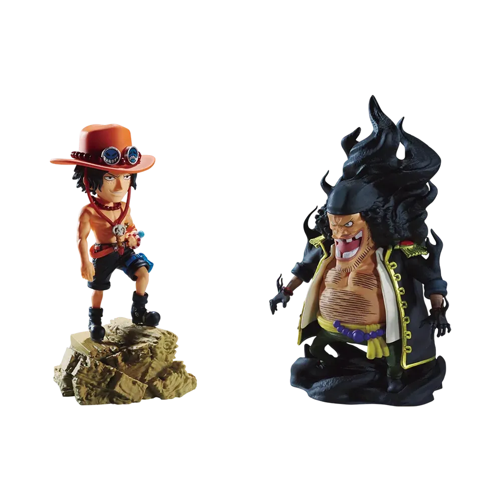 BANPRESTO "World Coletable Figure Log Stories" -ONE PIECE- Portgas D. Ace Vs. Marshall D. Teach