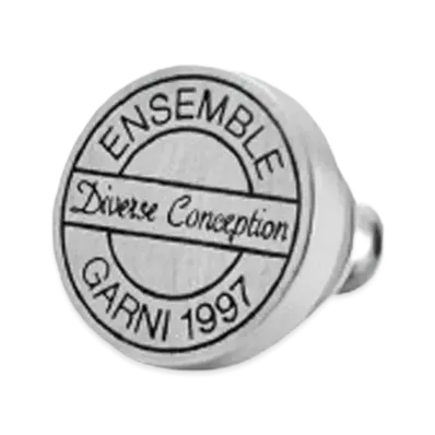 GARNI Engrave Coin Pierce "ONE COLOR"