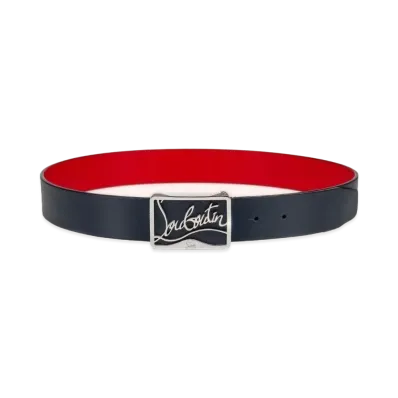 Christian Louboutin Ricky Belt "Navy"