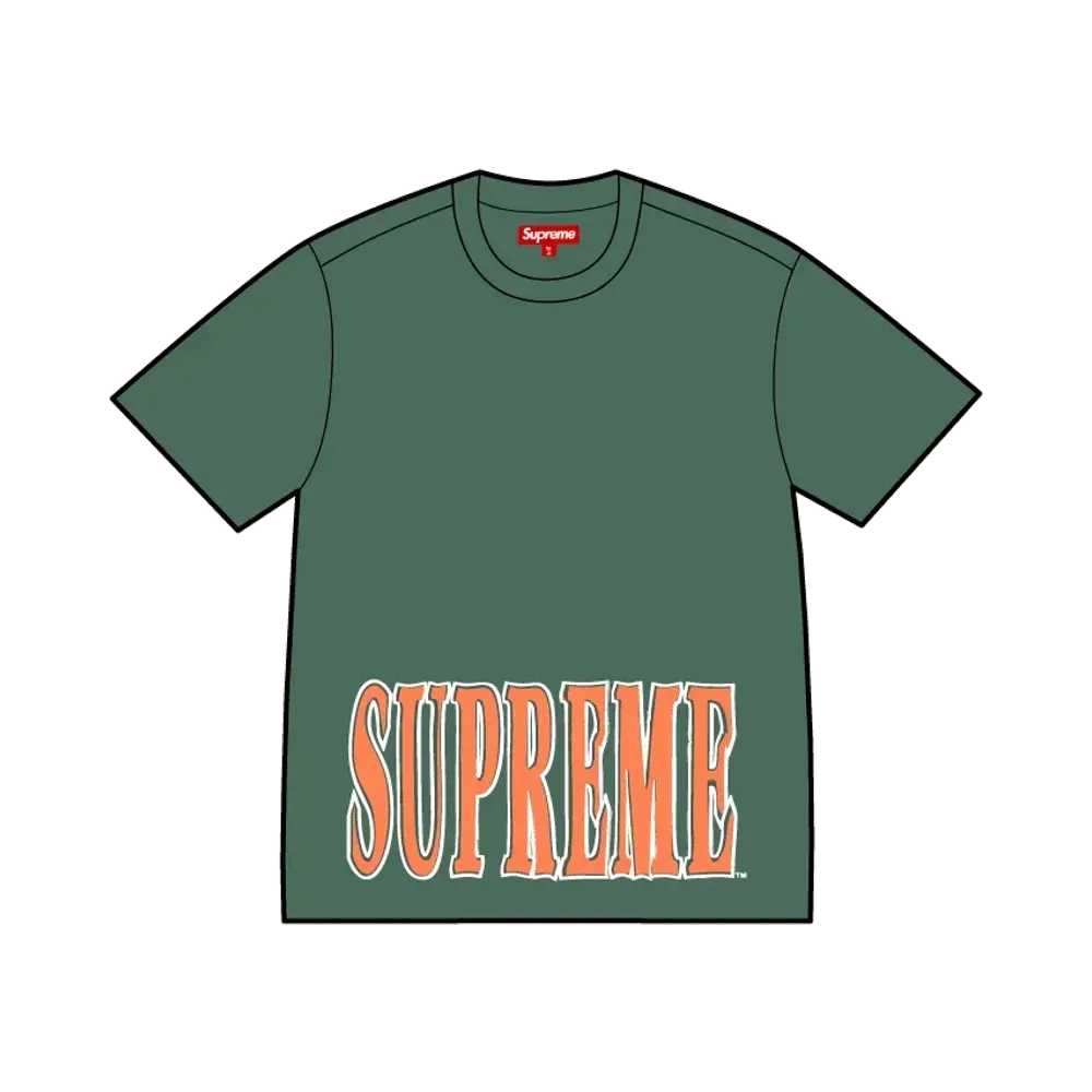 Supreme Cracked Stretch S/S Top "Green"