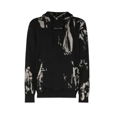 1017 ALYX 9SM Tie-Dye Print Hoodie "Black"