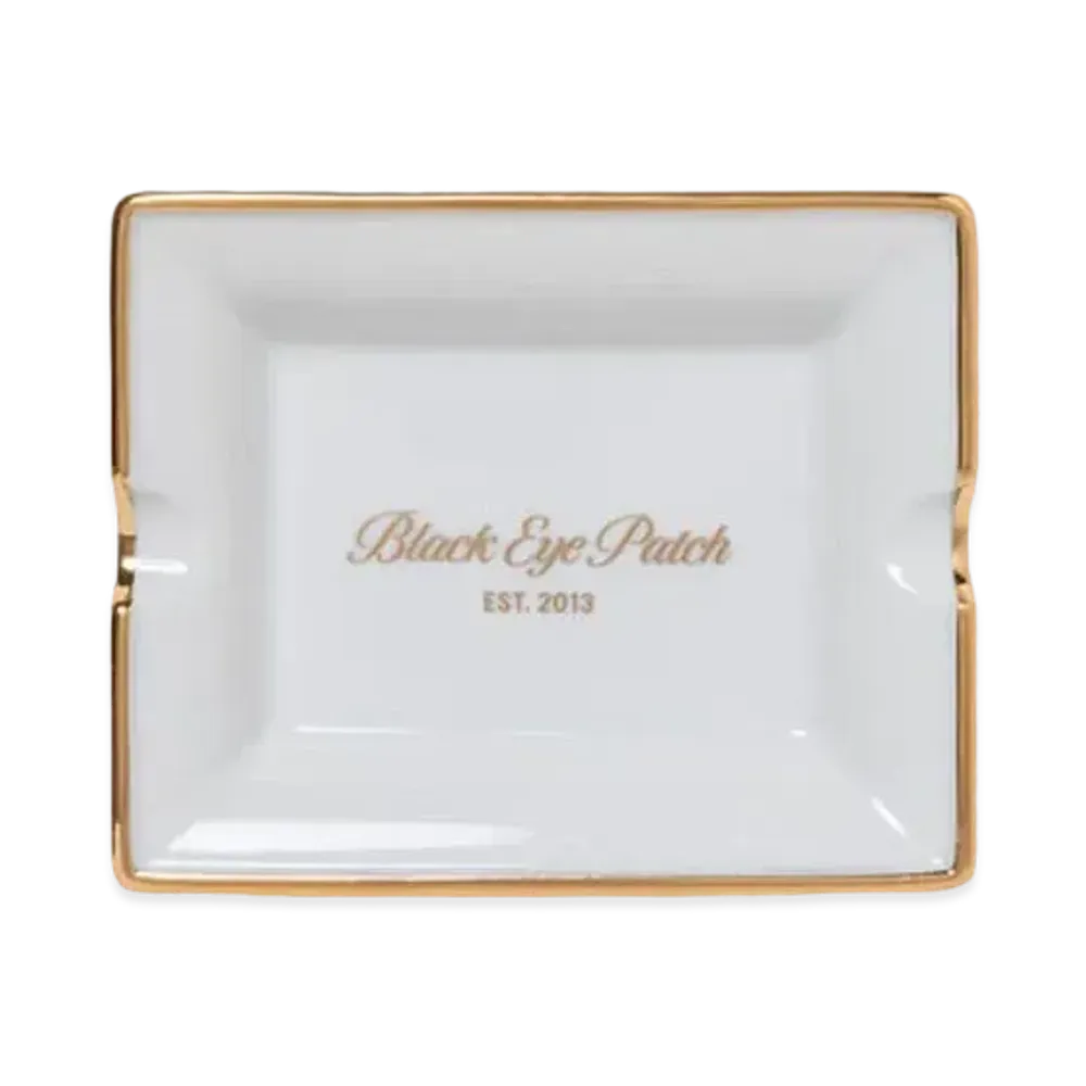 BlackEyePatch ASHTRAY (SMALL) "White"