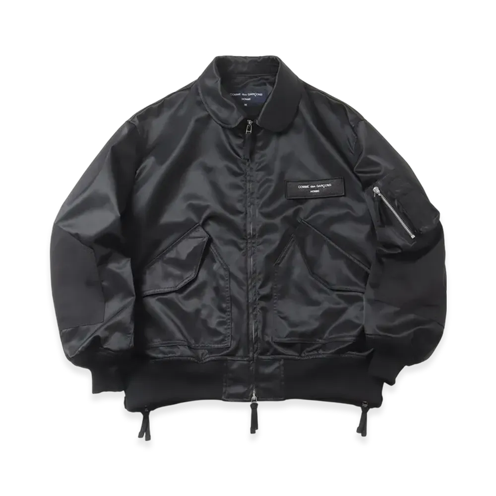 COMME des GARCONS HOMME Nylon Twill 3layer Blouson "Black"