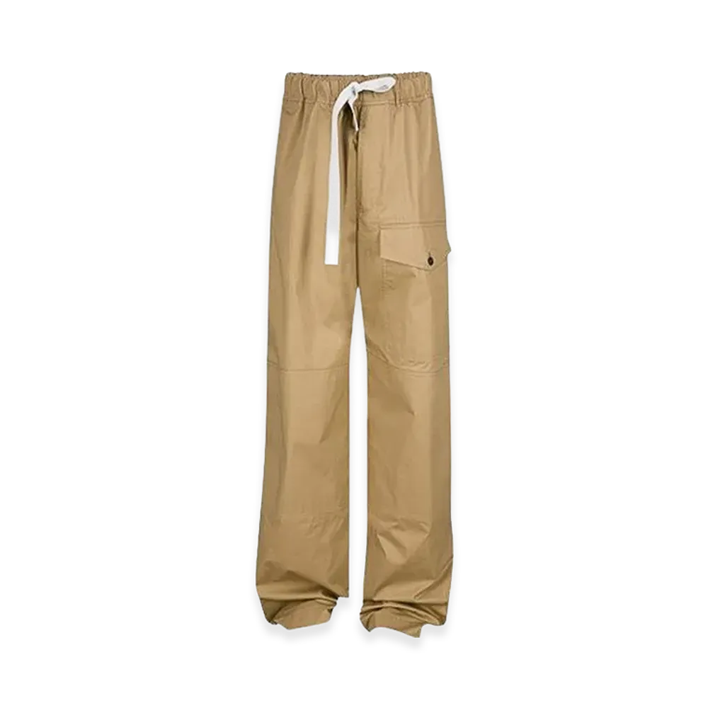 DRIES VAN NOTEN Trousers In Cotton "Beige"