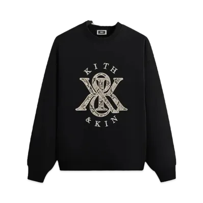 Kith K&K Python Nelson Crewneck "Black"