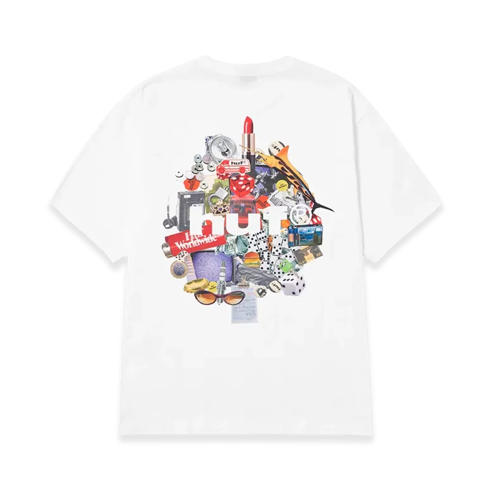 HUF Roadtrip Tee "White"