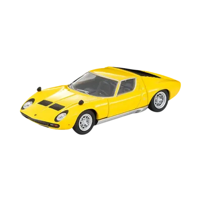 TOMYTEC "TOMICA LIMITED VINTAGE" 1/64 LV Lamborghini Miura Sv (Yellow)