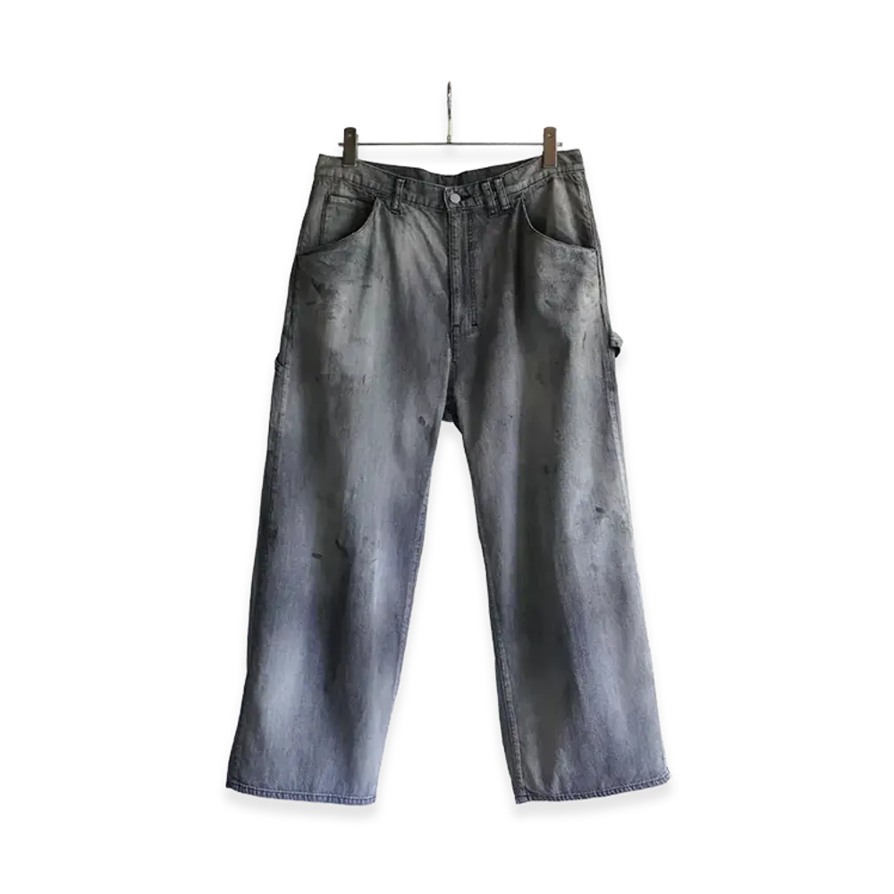 ANCELLM Aging Painter Pants "Black"