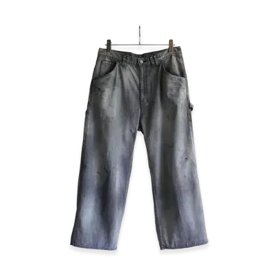 ANCELLM Aging Painter Pants "Black"