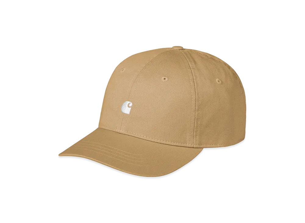 Carhartt WIP Madison Logo Cap "WIP Dusty H/White"
