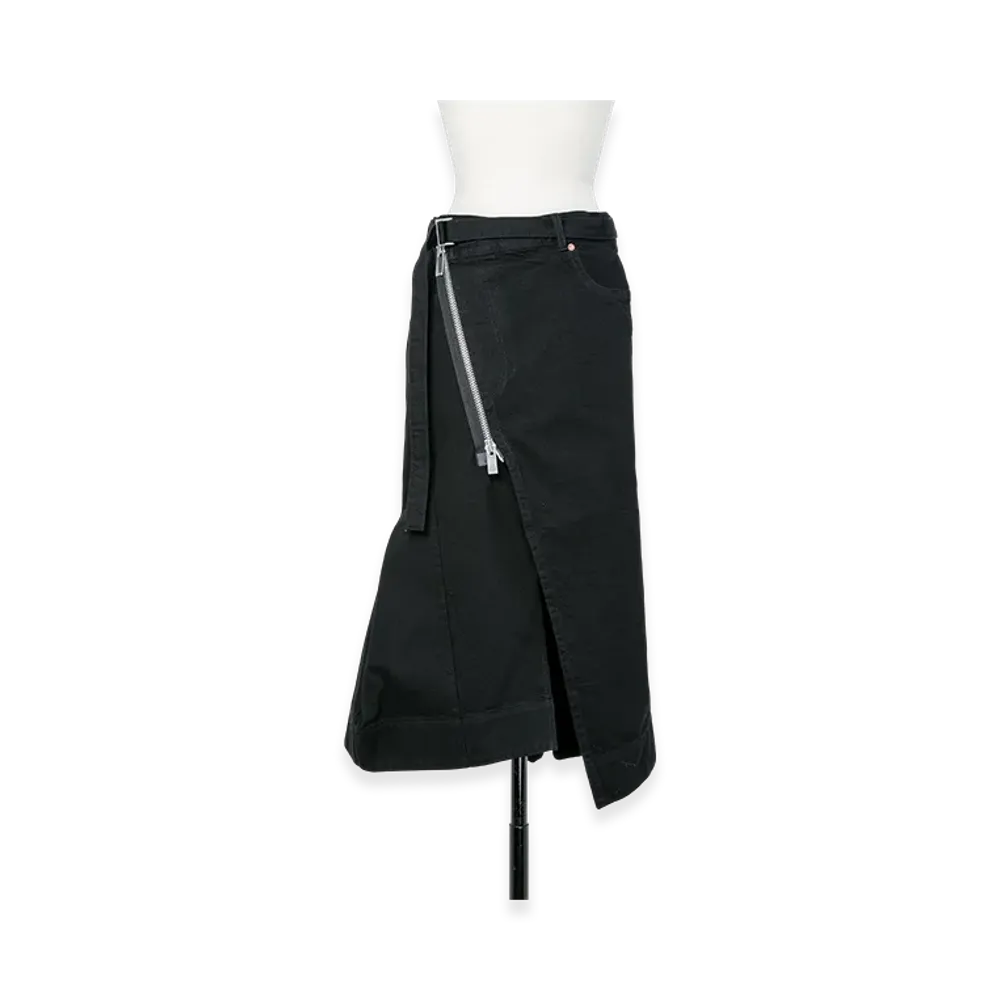 sacai Denim Skirt "Black"