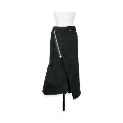 sacai Denim Skirt "Black"