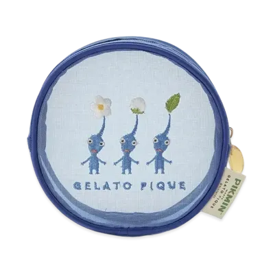 GELATO PIQUE x PIKMIN Round Pouch "Blue"