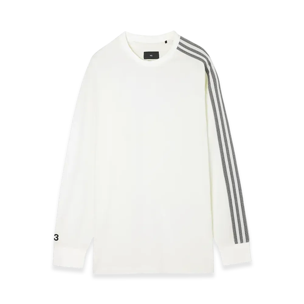 Y-3 3S LS Crewneck Tee "Offwhite"