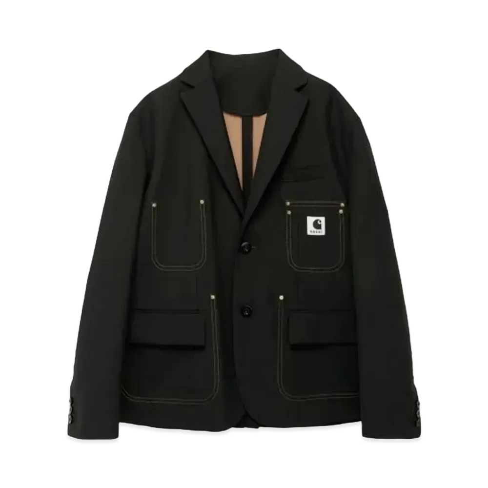 Carhartt WIP × sacai Suiting Bonding Jacket "Black"