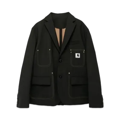 Carhartt WIP × sacai Suiting Bonding Jacket "Black"
