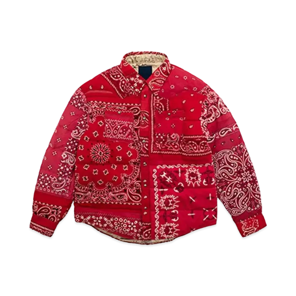 VISVIM KERCHIEF DOWN JKT "Red"