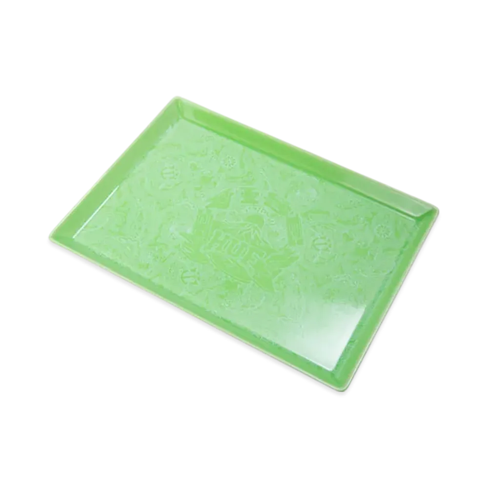 HUF x Evisen Hufuji Paisley Plate "Green"