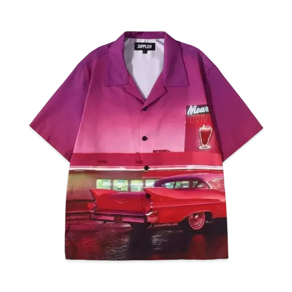 SUPPLIER Retro Gradation Shirt "Purple"
