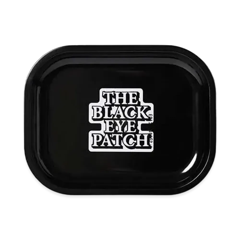 BlackEyePatch OG Label Rolling Tray "Black"