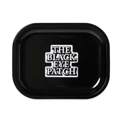 BlackEyePatch OG Label Rolling Tray "Black"