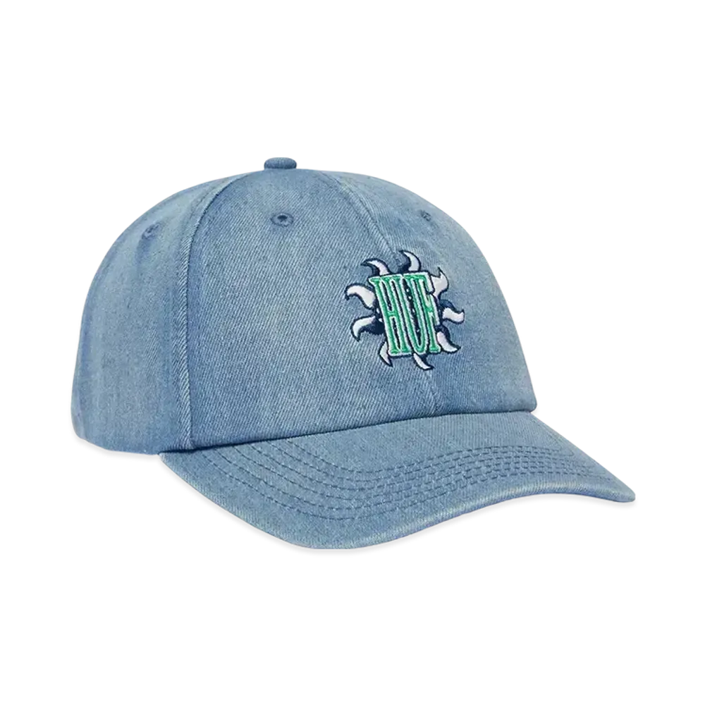 HUF Summer 25 Apollo Denim 6 Panel CV Hat "Light Blue"
