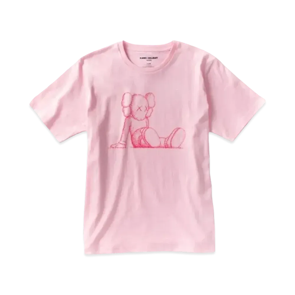 KAWS HOLIDAY Taipei Companion T-shirt "Pink"
