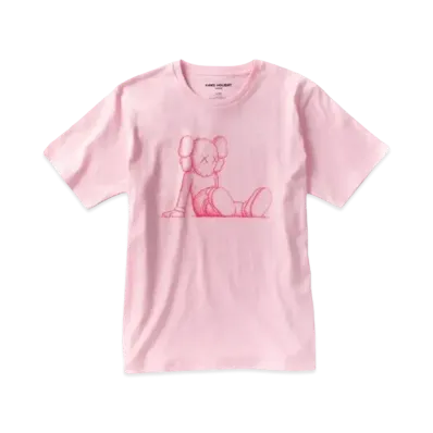 KAWS HOLIDAY Taipei Companion T-shirt "Pink"