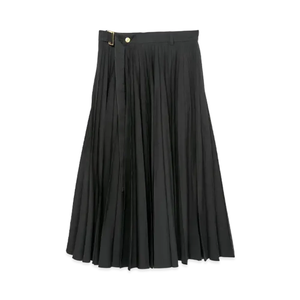 Carhartt WIP x sacai Pleated Skirt "Black"