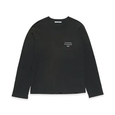 Acne Studios Logo T-Shirt "Faded Black"