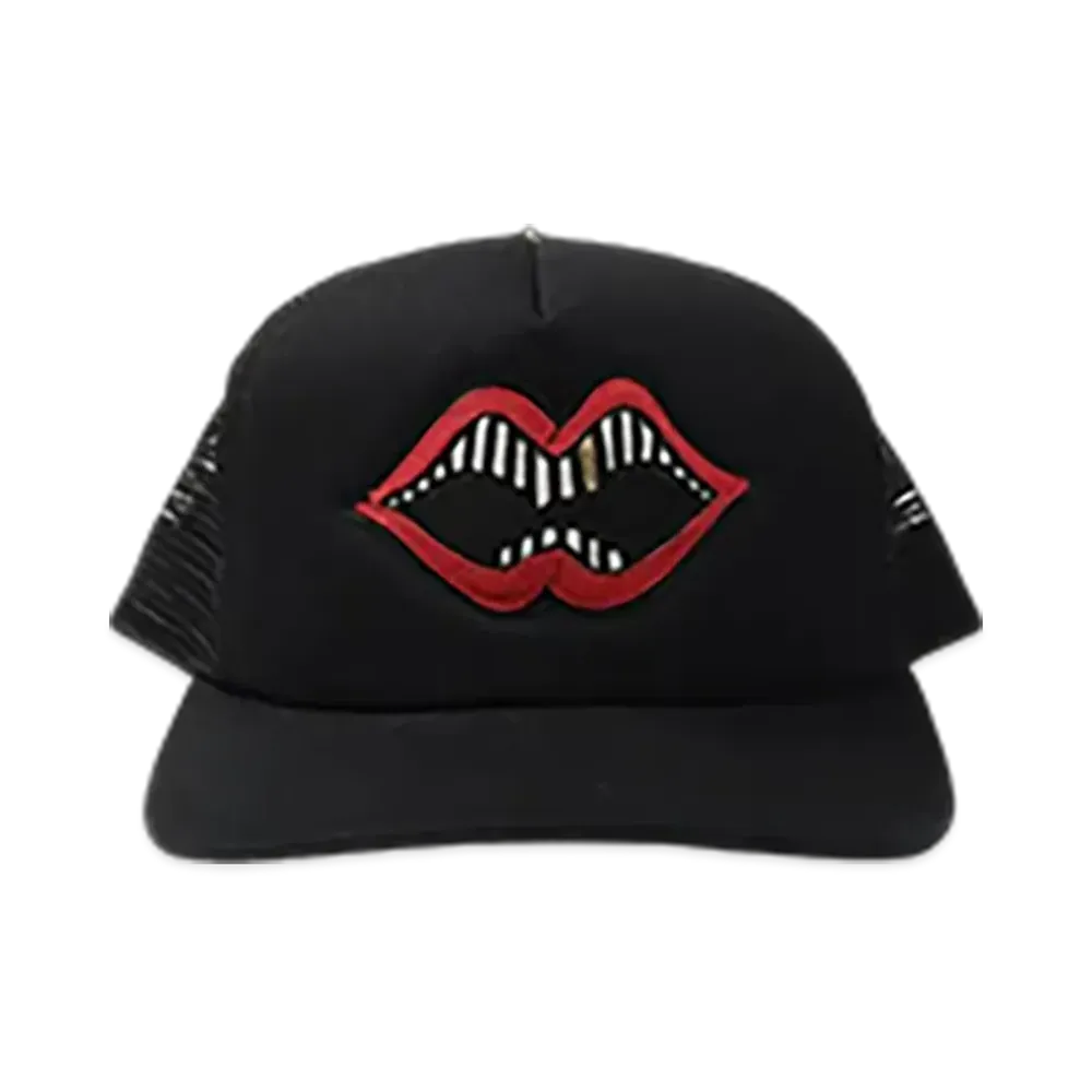 Chrome Hearts PPO Chomper Patch Trucker Cap Matty Boy "Black/Red"