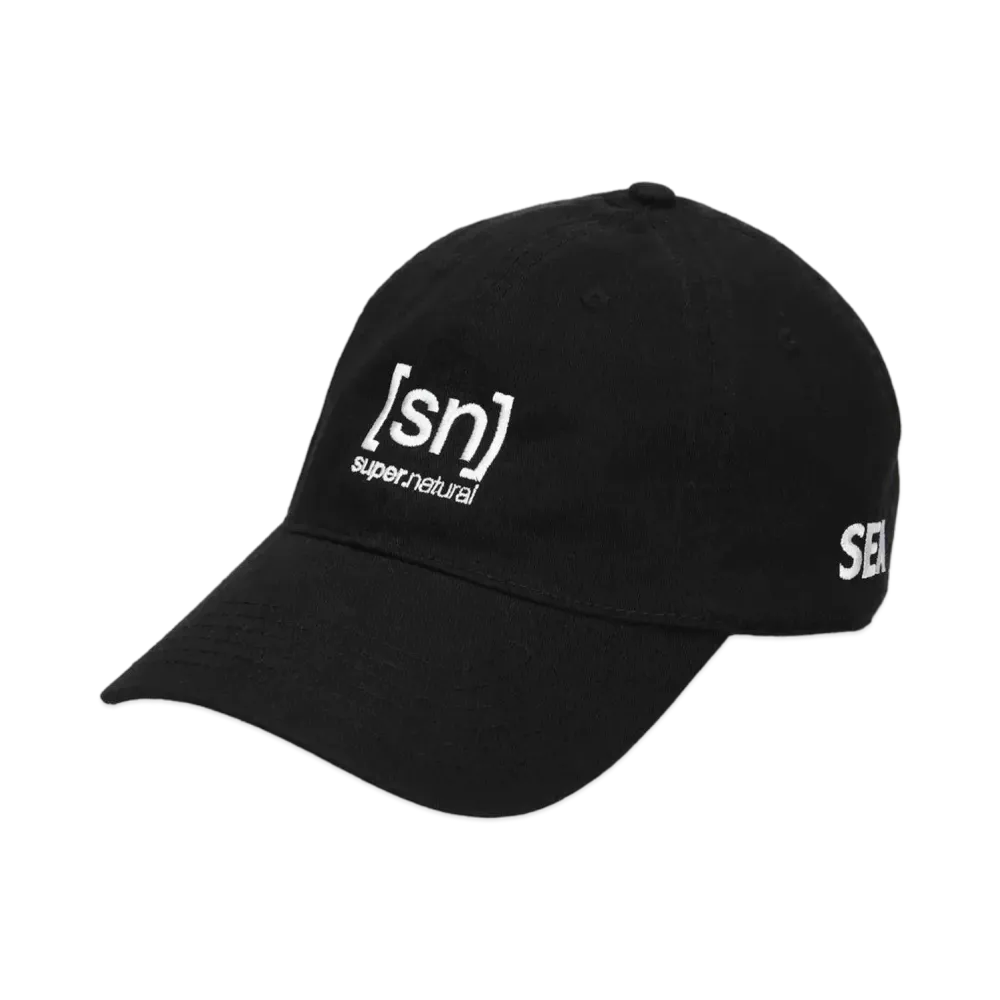 WIND AND SEA x [sn]super.natural Cap "Black"