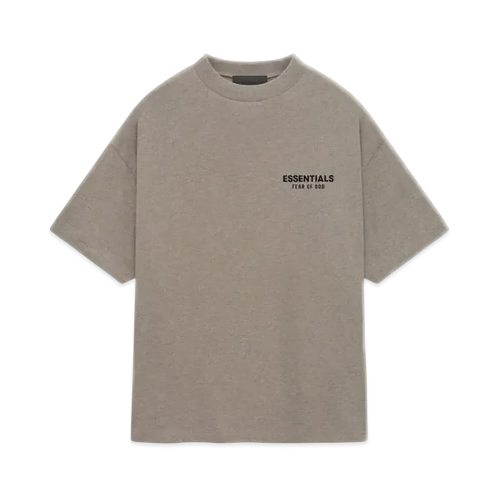 FEAR OF GOD Essentials Jersey Crewneck T-Shirt "Heather Gray"