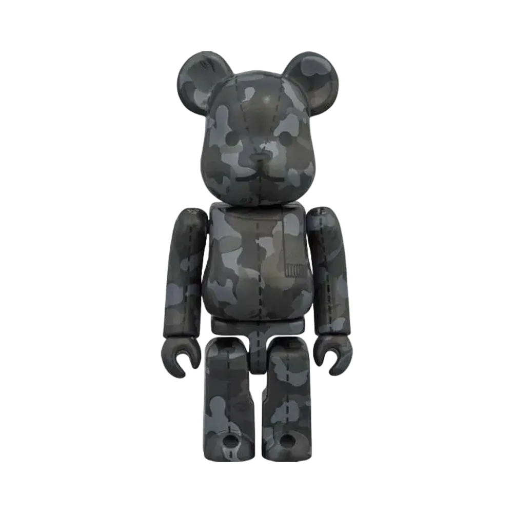 Bearbrick A BATHING APE® 28TH ANNIVERSARY CAMO#1