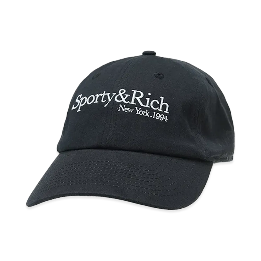 Sporty&Rich HWCNY Hat "FADED BLACK"