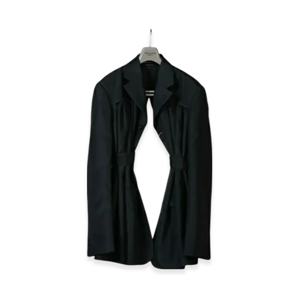 COMME des GARCONS HOMME PLUS Curtain Pleat Jacket "Black"