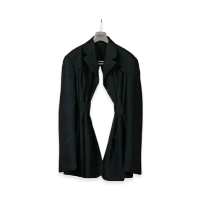 COMME des GARCONS HOMME PLUS Curtain Pleat Jacket "Black"