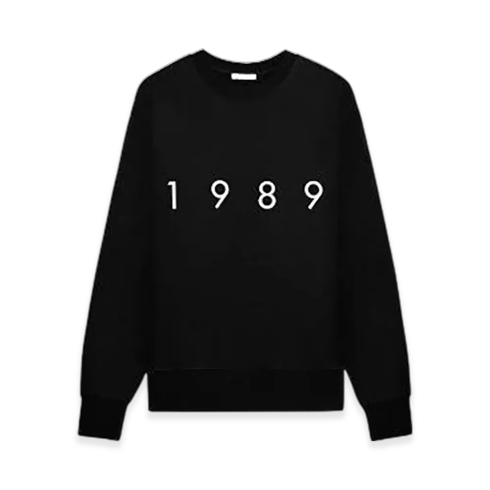 1989 STUDIO Crewneck Logo "Black"