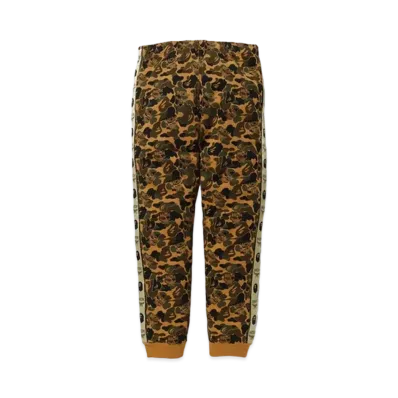 A BATHING APE / MCM Camo Slim Sweatpants "Brown"