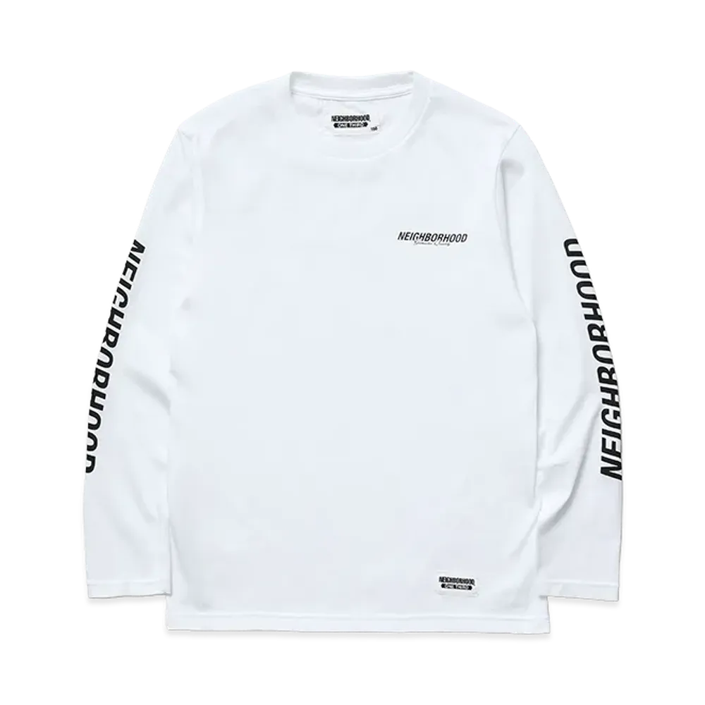 NEIGHBORHOOD Kids OT . Tee LS-1 "White"