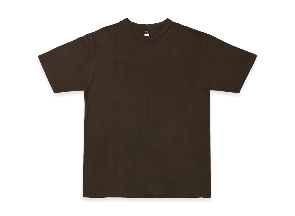 T.T Taiga Takahashi LOT.616 Tee Shirt "Mud Dyed Brown"